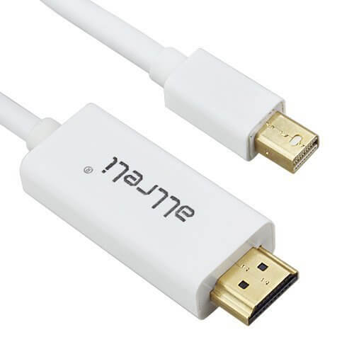41SS6tXNu0L1 Mini Display Port DP to HDMI Cable Adapter