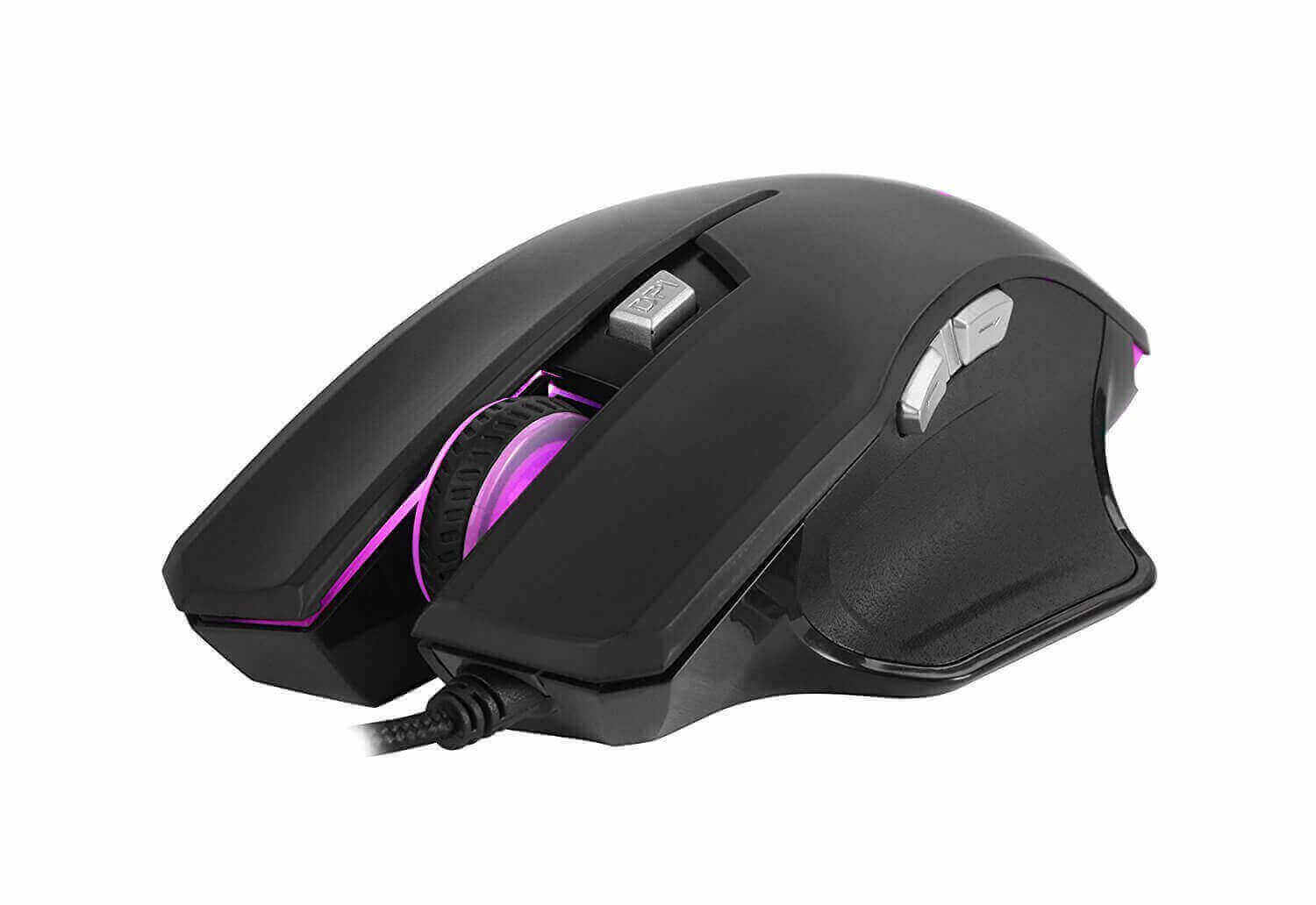 aLLreLi M515BU 4000 DPI Ergonomic Gaming Mouse with 6 Programmable Keys