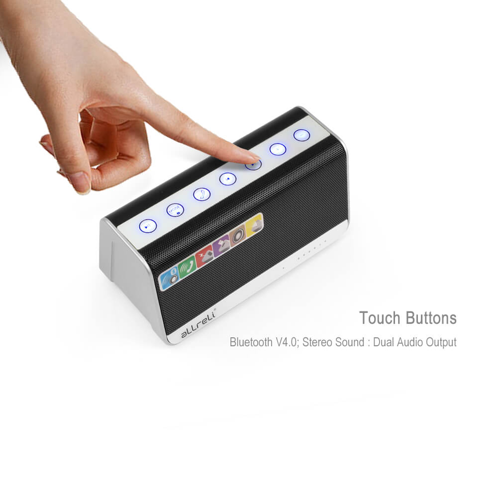 aLLreLi BT-168 Bluetooth Speaker Perfect Portable Wireless Speaker for iPhone, Samsung and more