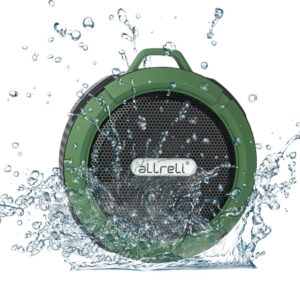aLLreLi Bluetooth Speaker, C6 Outdoor Waterproof Speaker with Suction Function