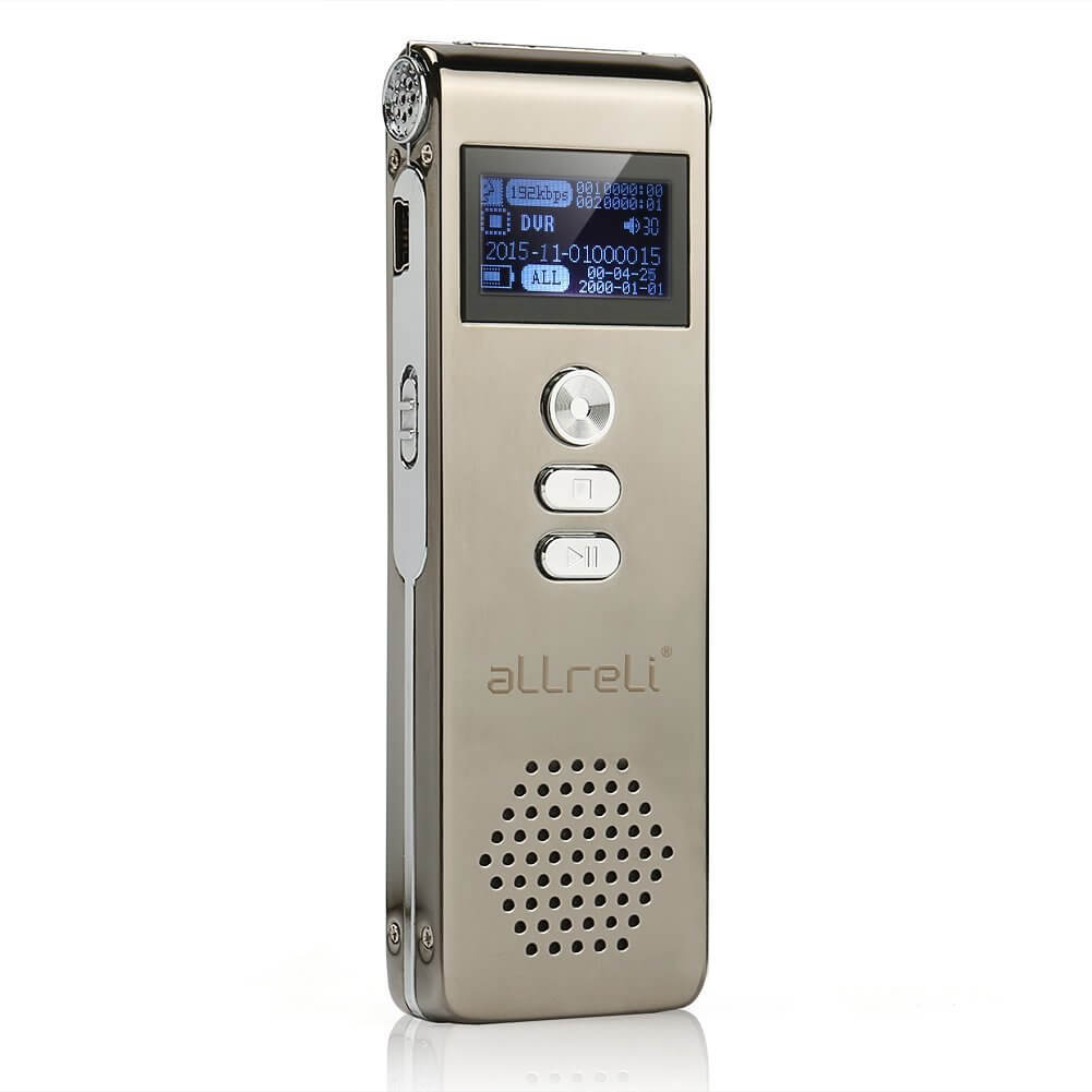 aLLreLi Digital Voice Recorder